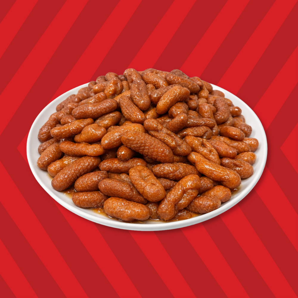 Middle Eastern Fried Sweet soaked in aromatic syrup.